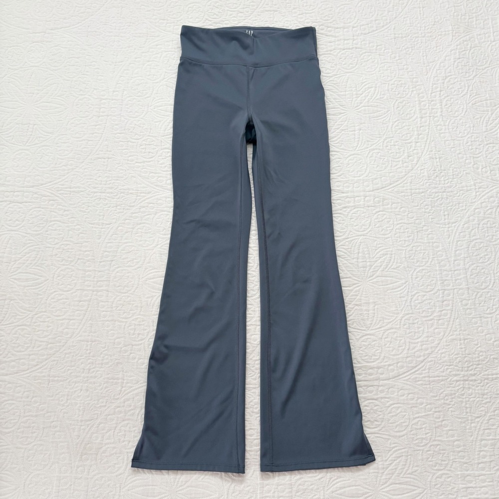GapFit Teen High Rise Flare Leggings, Equinox Blue Sz 12